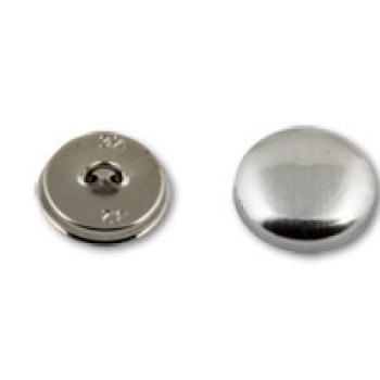 Пуговица под обтяжку, диаметр 21 мм