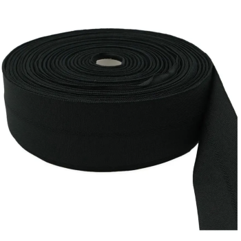Лента корсажная черная 50мм (50м)