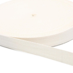 Киперная лента, белая 20мм/100м